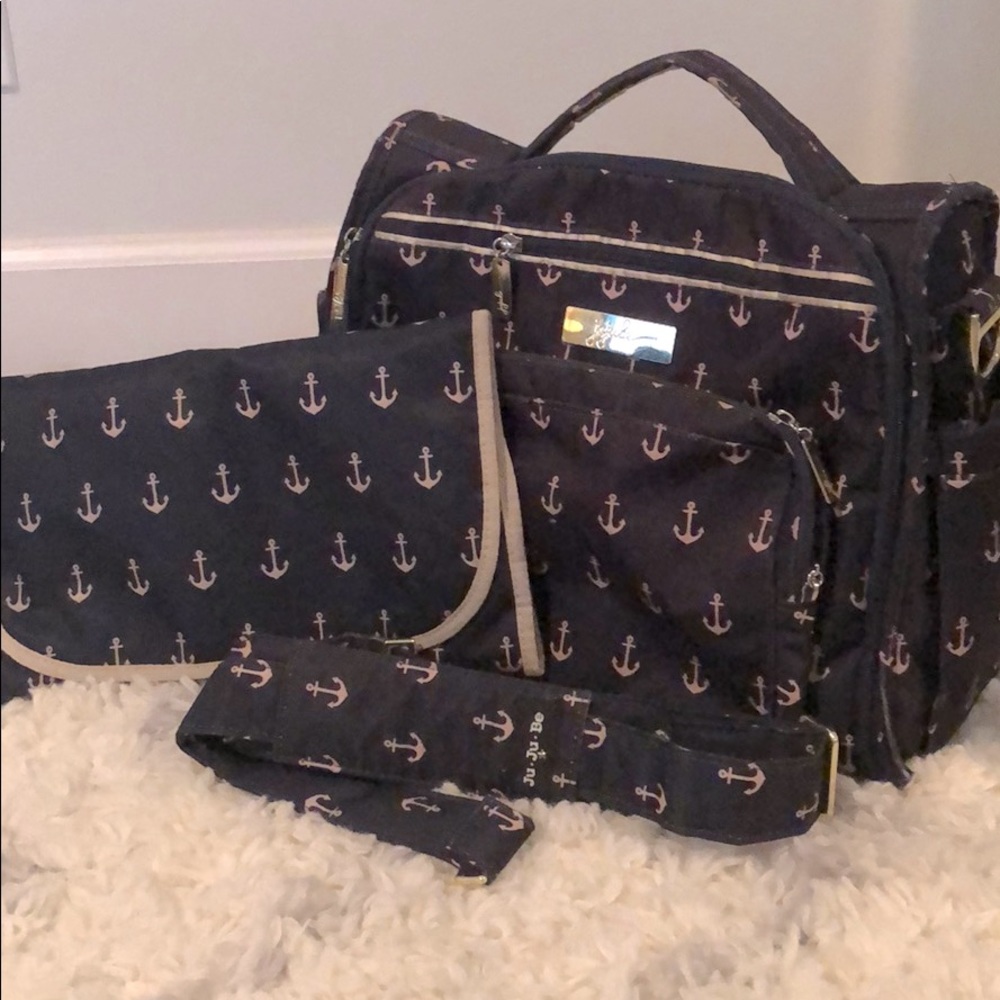 JUJUBE BFFBackpack Anchor Sailor Baby Diaper Bag